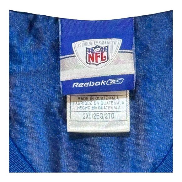 Reebok NFL Reggie Wayne Colts Jersey 2XL - Blue 87 XXL Football Indianapolis - Picture 3 of 5